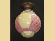 Pleated Looking Glass MCM Fixture