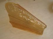 Floral Amber Slip Shade